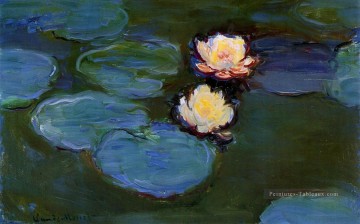  fleurs - Nymphéas II Claude Monet Fleurs impressionnistes